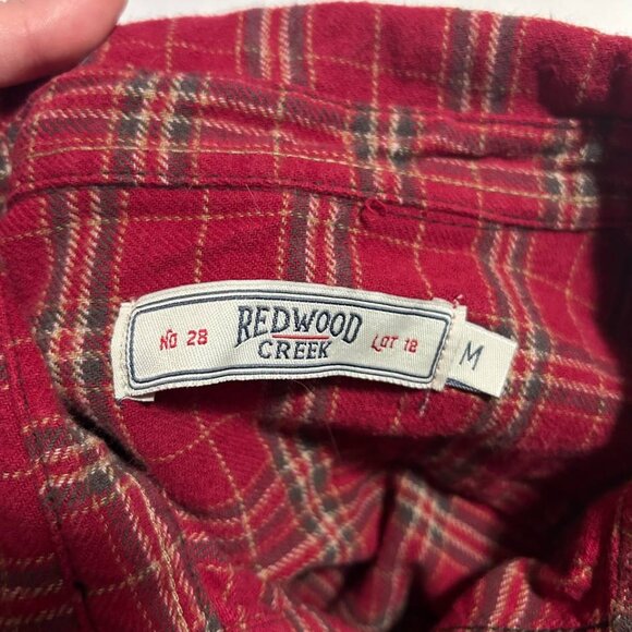 Redwood Creek plaid shirt - Size M - Picture 2 of 3